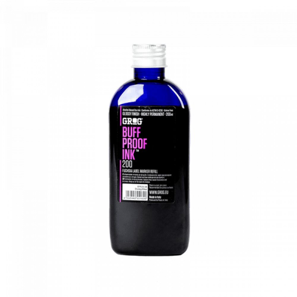 Grog Buff Proof Ink BPI 200 - Bleu Plongée - 