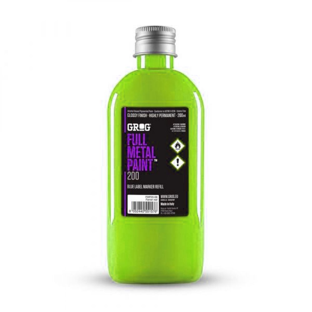 Grog Full Metal Paint FMP 200 - Vert Laser - 